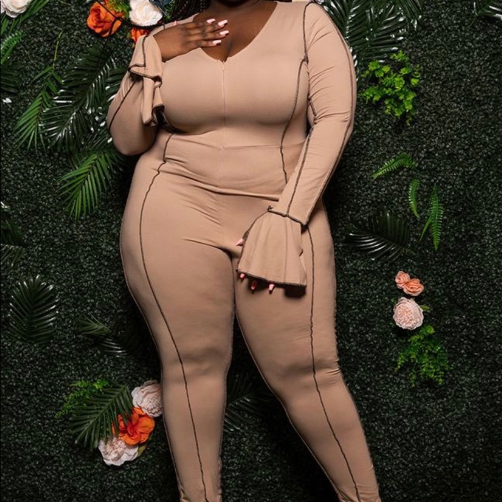 Mocha Jumpsuit